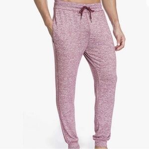 Jared Lang Extra Comfy Lounge Pants Burgundy Heather Size Medium